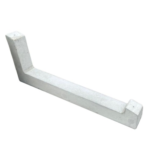 Bloco de lastro em betão GPV-600-02 em forma de L