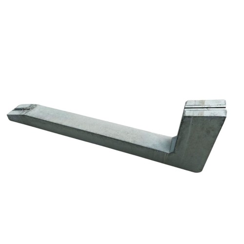 Bloco de betão de lastro em forma de L para montagem FV