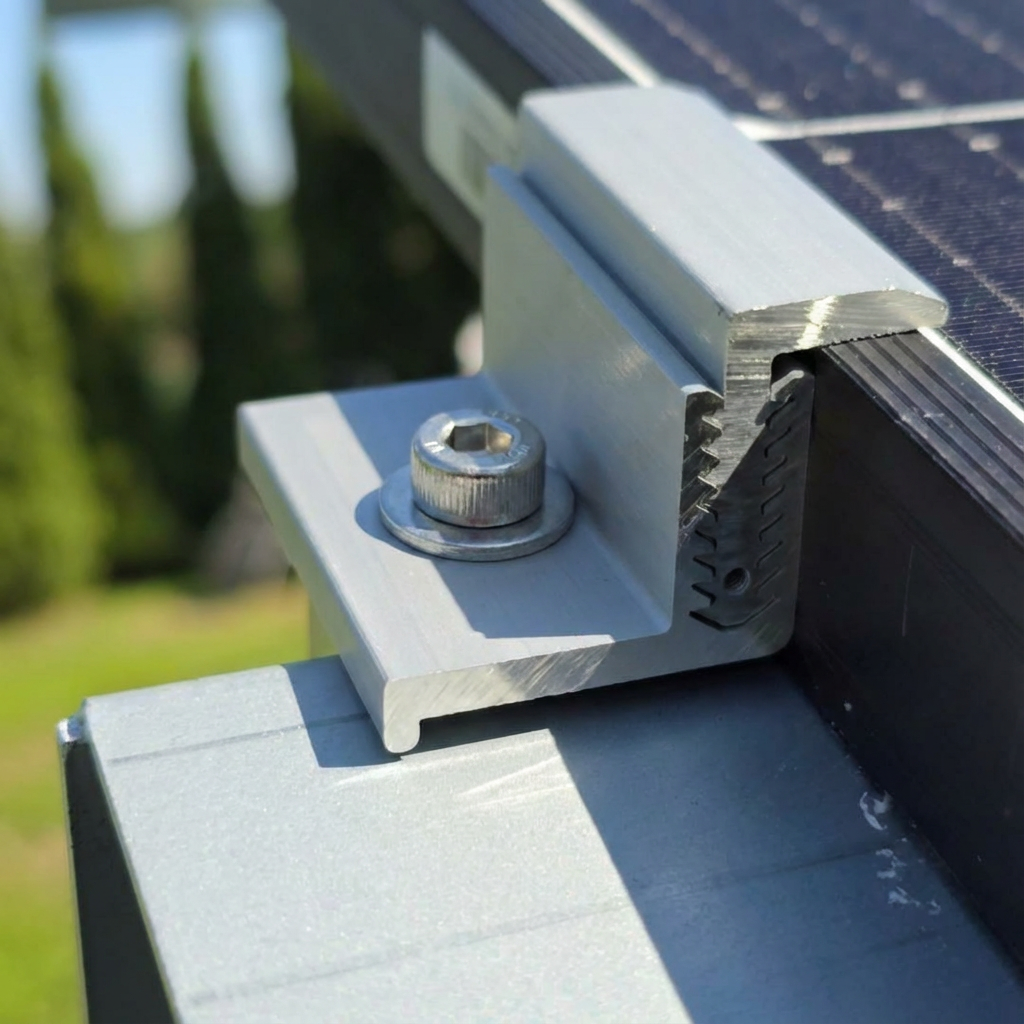 Grampo lateral universal, regulável - incluído no KIT