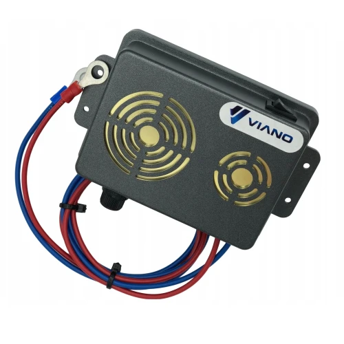 Repelente VIANO - vista superior com porta-fusível