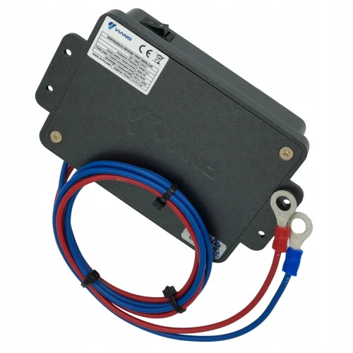 Repelente VIANO - vista traseira com suporte de montagem e marcação CE