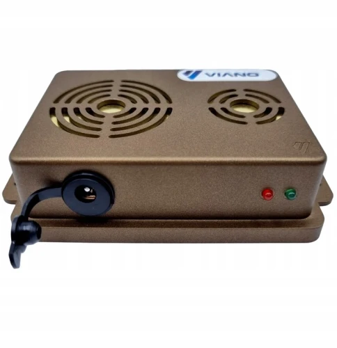 Repelente VIANO - vista lateral com LEDs