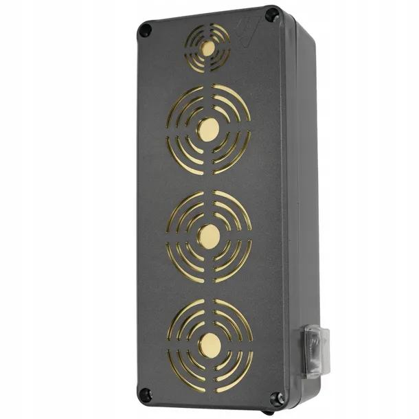 Marderabwehr VIANO KING - Frontansicht mit 4 piezoelektrischen Emittern